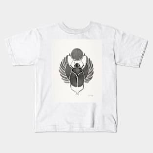 grey scarab Kids T-Shirt